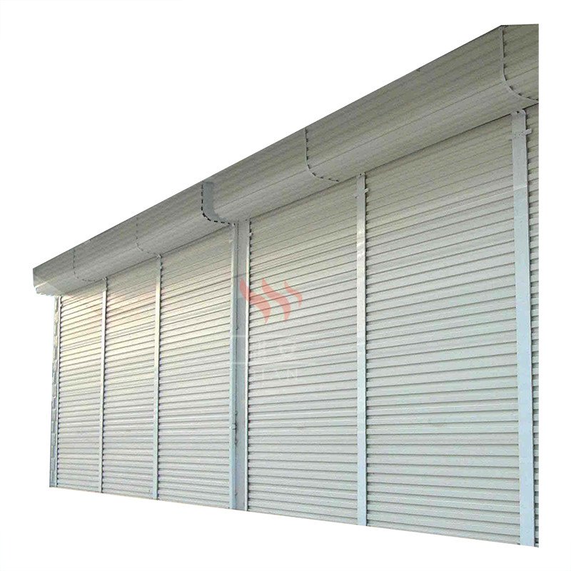 Fire rated exterior rolling shutter