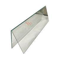Frameless fire rated glass doors toughened fire rated tempered glass