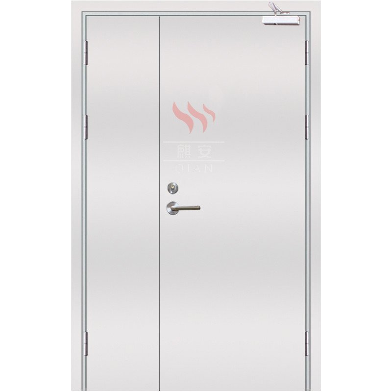 120 minutes flat Stainless Steel Fire proof mother- son Doors