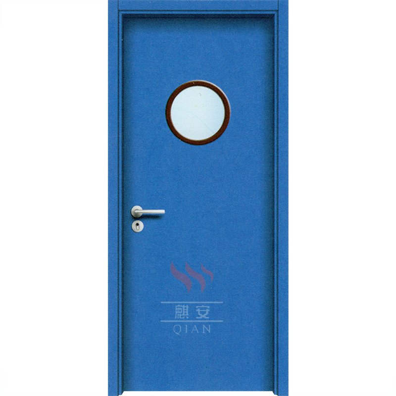 Engineering hpl interior moisture-proof door modern waterproof rated office doors with glass
