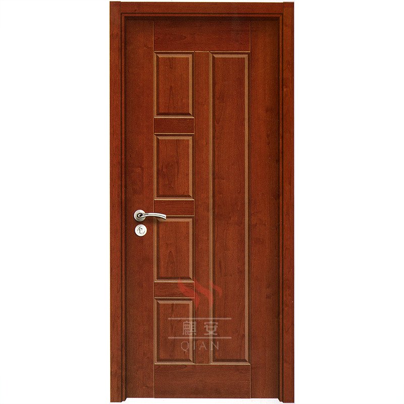 5 panel hdf skin moulded internal room wooden door