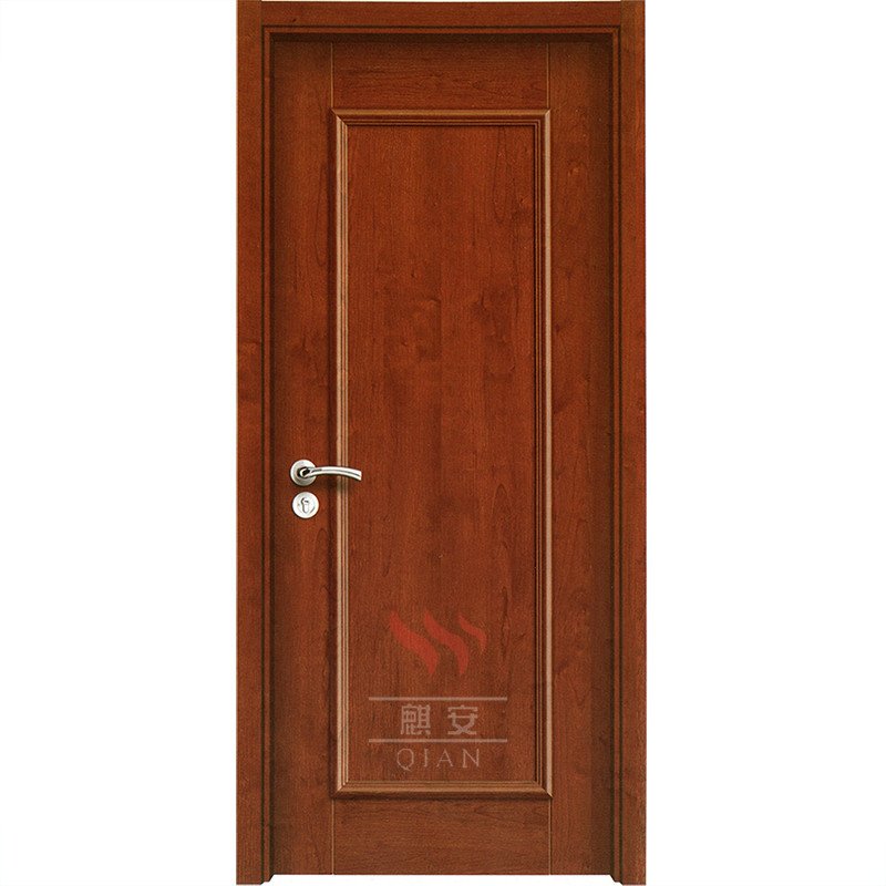 Sound insulation moulded interior door melamine hdf skin moulded wood doors