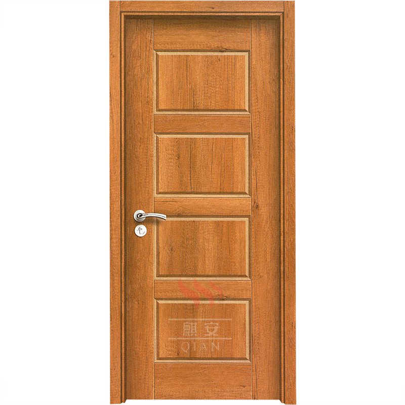 MDF internal composite doors moulded skin melamine interior doors