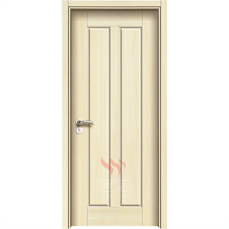 2 panels mdf interior doors melamine moulded skin wood door
