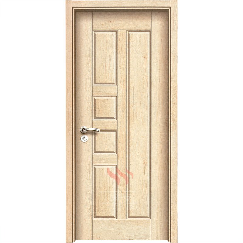 4 panel melamine internal composite doors semi core wood mdf doors