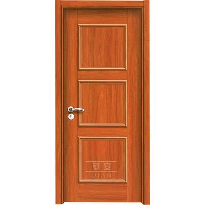 3 panel mdf melamine door skin moulded semi core wooden door