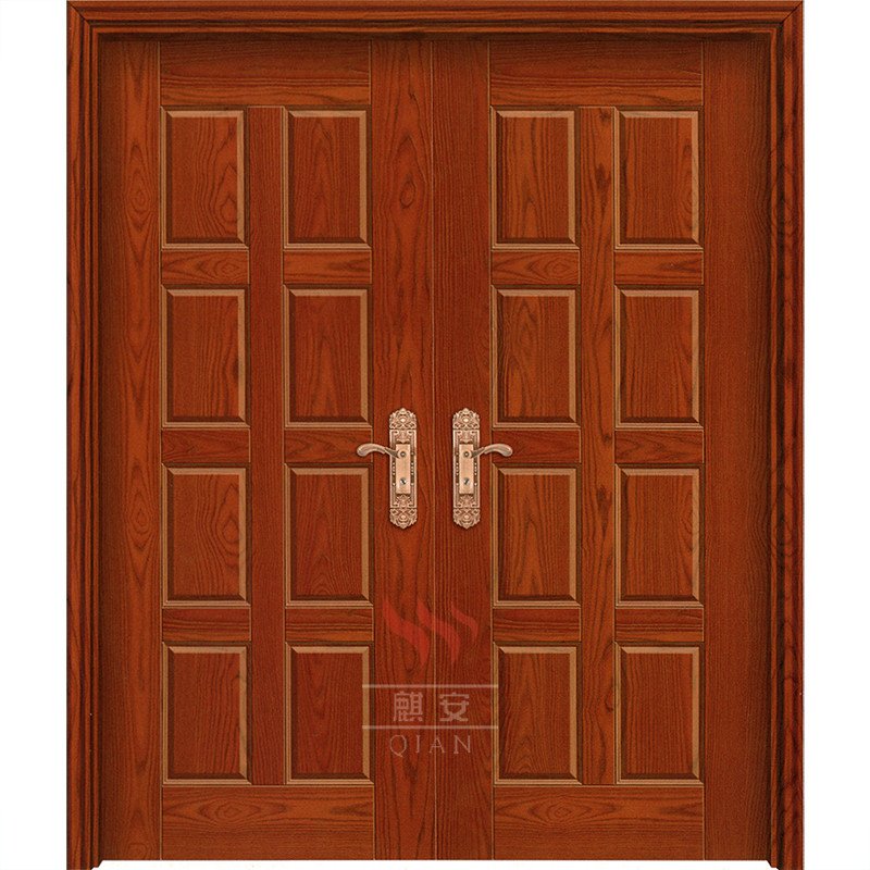 High Quality 8 Panel Composite Hdf Skin Moulded Front Door
