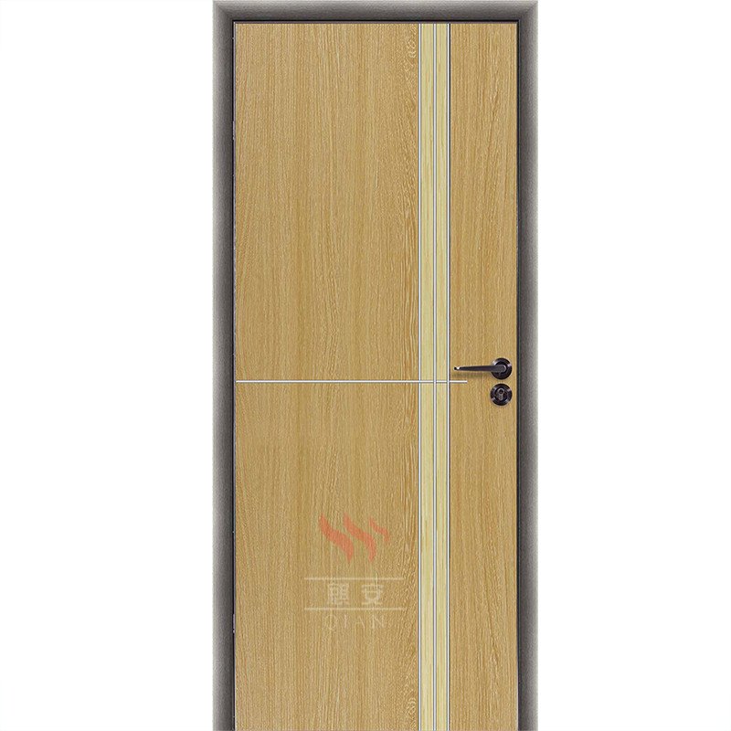 Flush Design Wooden Door Aluminium Edge Bedroom Door