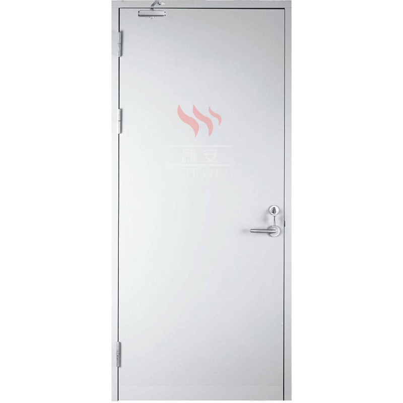 Qian-Find 60 Minutes Stainless Steel Metal Fire Rated Doorsmother-son Door With-1
