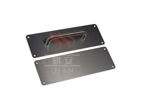 Qian-Find 60 Minutes Stainless Steel Metal Fire Rated Doorsmother-son Door With-18