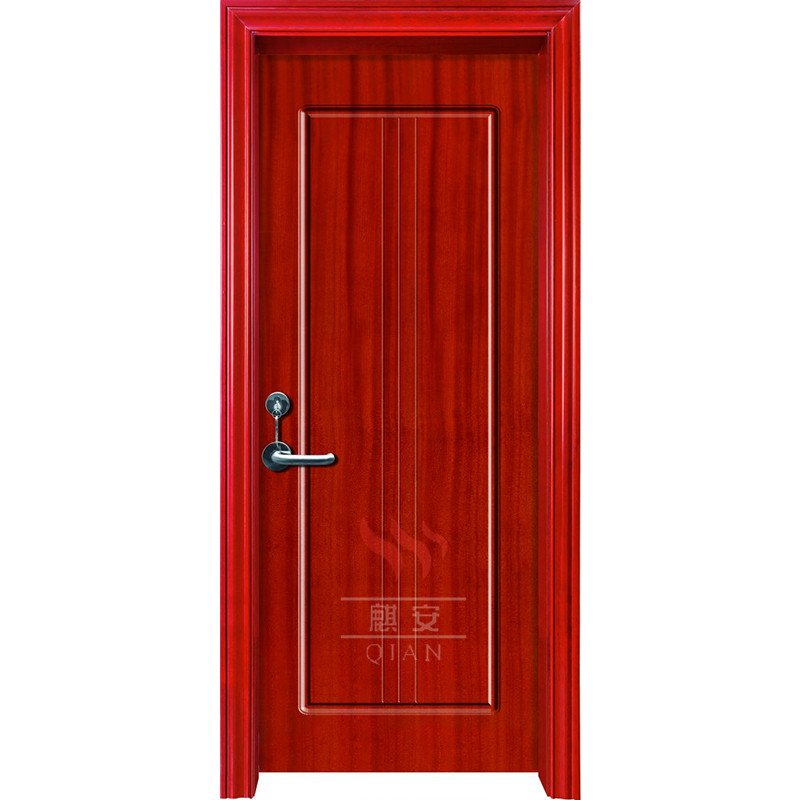 One hour custom solid wood internal wooden bedroom anti fire rating resistant doors