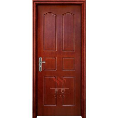 Custom 6 panels internal 2 hours anti fire rated wood door