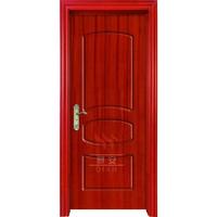 One hour custom wooden decorative anti fire rated doors British standard fire doors