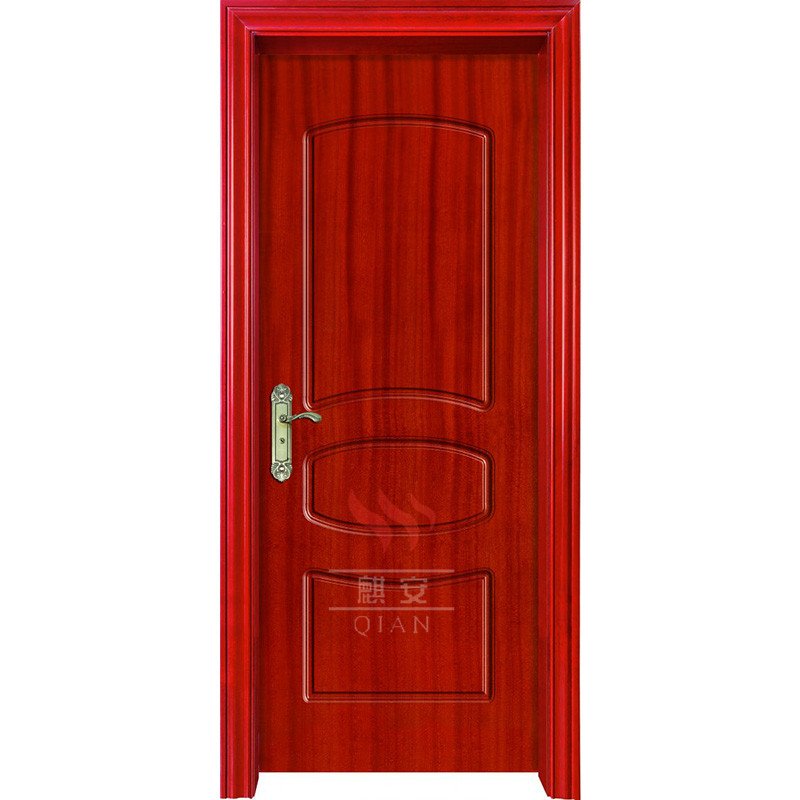 Qian-Custom 6 Panel Internal Anti Fire Rated Wood Door | Fire Rated Access Doors-2