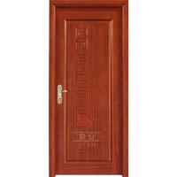 China interior carved bedroom door solid core wooden internal panel doors designs