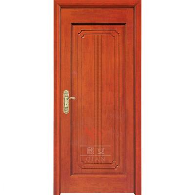 Custom solid cherry wood interior door flat wood door