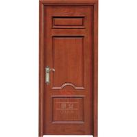 Villa wood solid wooden door fancy door solid wood panel bedroom door design