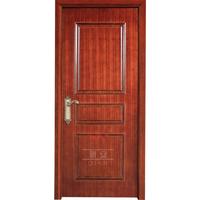 3 panel solid timber core wood interior door apartment wooden interior panel doors