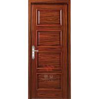 4 panel interior fancy single plain solid wooden doors design