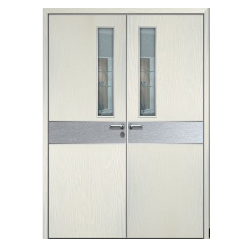 single door leaf flush door design HPL veneer engineered semi core solid wood door