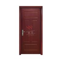 2 Hours Hotel Commercial Simple Design Fireproof Wood Door for Sale
